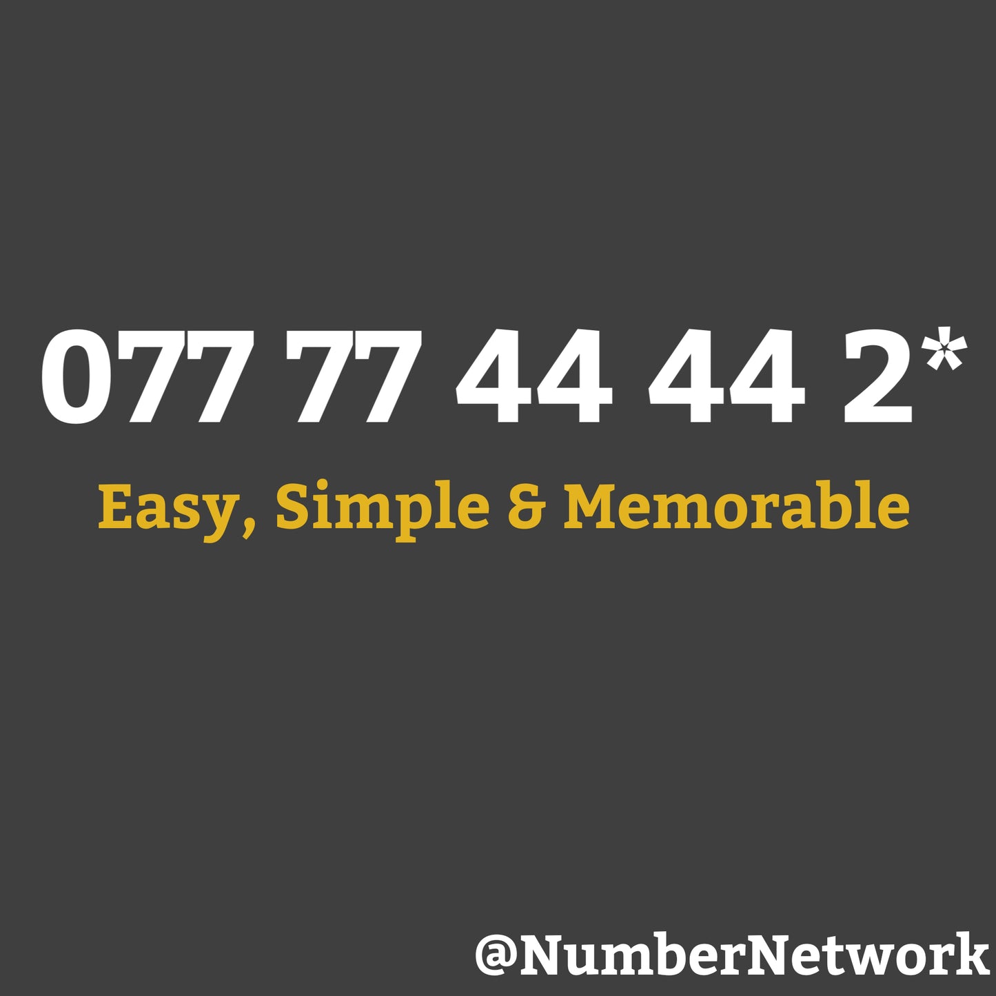 Exclusive VIP Gold Mobile Phone Number SIM Card Pay as You Go